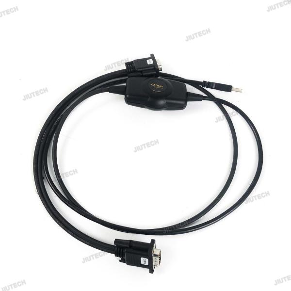 Liebherr Diagnostic Kit Truck DB9 to 9-Pin Deutsch Cable Canfox for Heavy Duty Vehicle Monitoring System