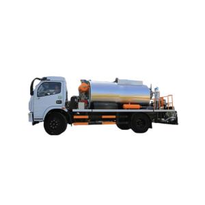 China Fortius Asphalt Distributor Truck HOWO 4X2 Chassis 5000L 3000L For Road Construction supplier