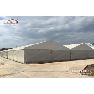 China 20x80m Large Aluminum White Waterproof Temporary Car Storage Tents Structure For Sale supplier