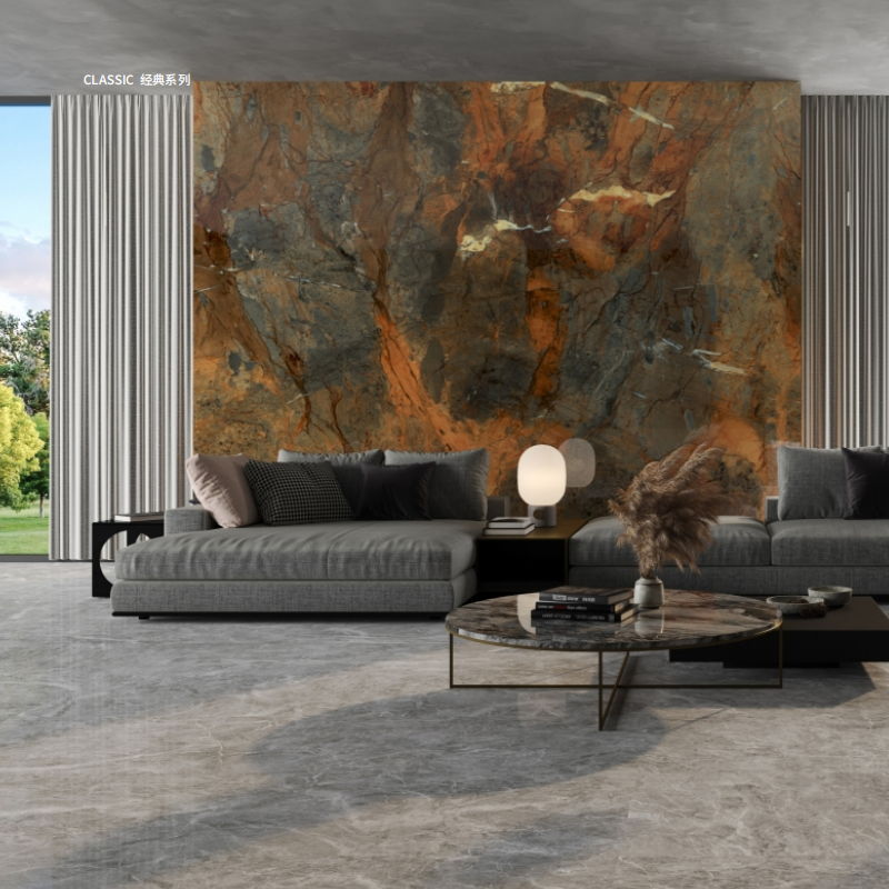 China High Durability 800x2600mm Indoor Porcelain Tiles with AAA Grade and 4 Patterns for Modern Interiors supplier