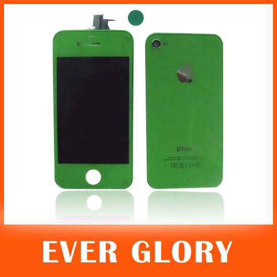 China Pièces de réparation vertes toutes neuves d'Apple iPhone 4G d'Assemblée de convertisseur analogique-numérique d'affichage à cristaux liquides avec l'ODM disponible supplier