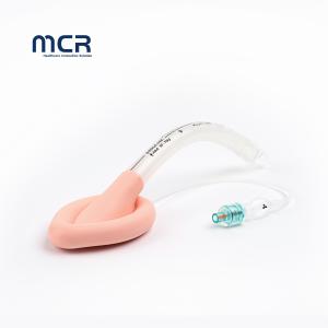 China Regular Tipo Máscara de silicona reutilizable vía aérea con tubo transparente supplier