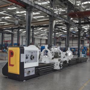 China 10M Heavy Duty Manual Lathe CW61100D Width of Bed 755mm Heavy Duty Engine Lathe Turning Machine wholesale