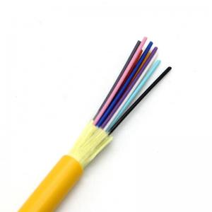 China 4F - 96F SM Tight Buffer Fiber Cable / Distribution Fiber Optic Cable supplier