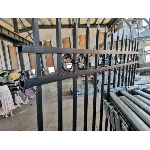 Customized Metal 4 Ft Black Aluminum Fence Garden