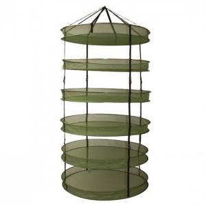 China Cheap 6 Tiers Horticultural Hydroponic Drying Rack for Indoor Herb Hanging Hydroponic Accessories in Grow Tent wholesale