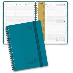 ODM Academic Planner Vertical Layout With Paper Pocket Plastic Ruler