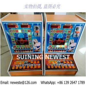 China Very Popular In Africa! Jackpot Coin Operated Mini Fruit Casino Gambling Slot Games Machines supplier