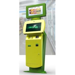 China Card Printer Self Payment Kiosk floor standing , interactive display supplier