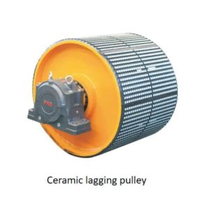 China Ceramic Rubber Lagging Drum Pulley for Mining wholesale