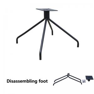 Modern Assemble Office Chair Metal Base Replacement Black 3.25kg Metal Base For Office Chairs