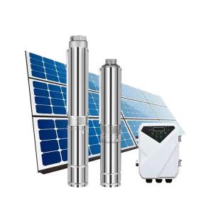 Dc Deep Well Solar Power Water Pump For Agriculture Solar Submersible Water Pump