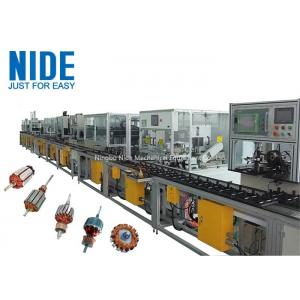 China High Effieciency Rotor Winding Machine Rotor Manufacturing Assembly Line supplier