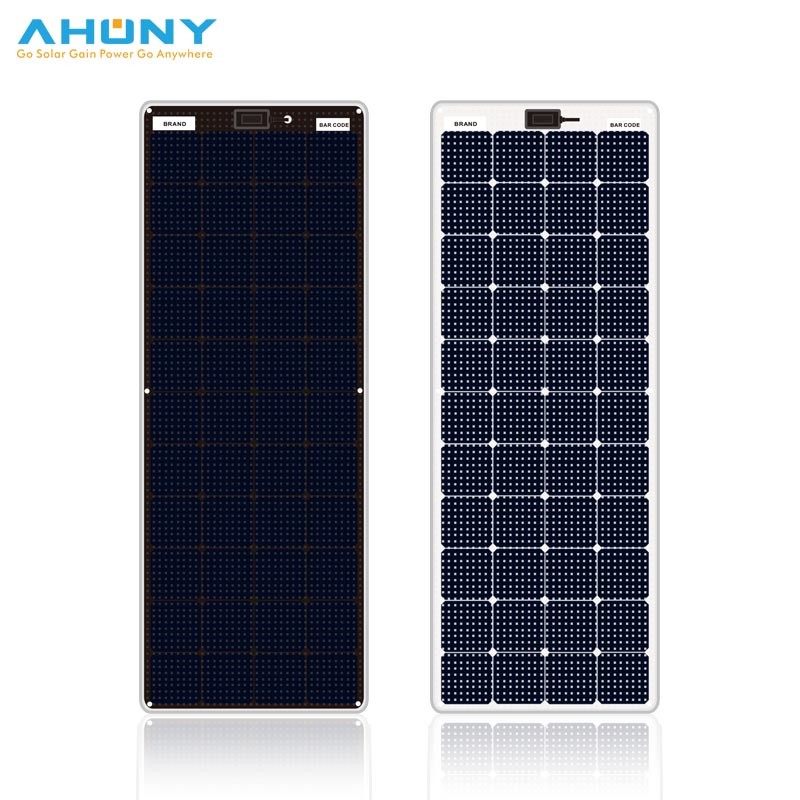 China Energía solar 165W Panel solar rígido y transitable ETFE Superficie para techo de barco y yate RV supplier