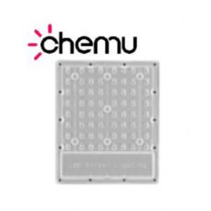 64 In1 Square SMD LED Lens 3030 151x181mm 75x150 Degree PC Material