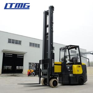 2 Ton Electric Counterbalance Forklift Truck Solid Tire With 3 - Stage Mast