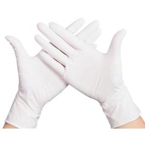 High Tensile Strength Powder Free Nitrile Gloves , Latex Free Gloves  anti static