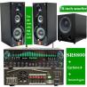 China Ensemble : Haut-parleurs d'amplificateur domestique trois voies peints Cyclone No. 8 avec amplificateur SR8800 et caisson de basses 10 pouces wholesale
