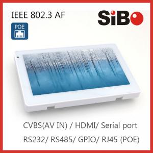 China 7 Inch Intelligent House Android Touch Panel PC With RJ45 POE Wifi supplier