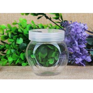 China Special Style Clear Plastic Cylinder / Security Screw Cap Bottle Food Grade supplier