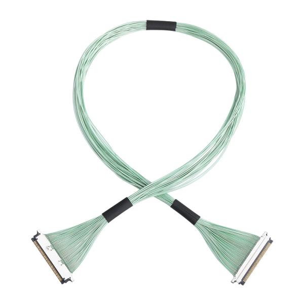 China câble coaxial de liaison micro CABLINE V I Pex 20345-040T-32R 20346-040T-32R du lancement 40P de 0.4mm supplier