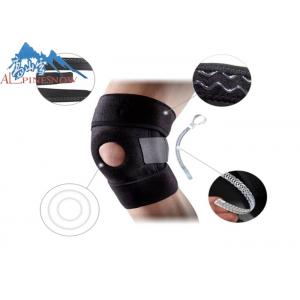 China Sport Badminton Knee Support Bandage Basketball / Running Breathable Elastic Mechanical Knee Brace supplier