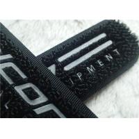 China High Frequency Hook And Loop Fastener 3M Reflective Siliver TPU Logo Velcro For Clothes on sale