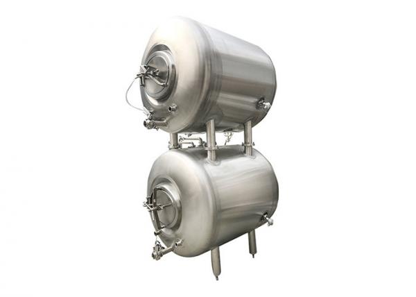 500L Horizontal Stackable Bright Beer Tank Sanitary SS304 TIG Welded