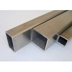 China Rectangular Stainless Steel Welded Tube , Schedule 10 Stainless Steel Pipe 310s 304L 316L supplier