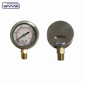 Industrial manometer YN52mm hydraulic oil press pressure gauge 52mm 1/4NPT