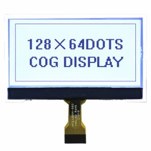 China 128x64 Graphic LCD Display Module with 1/65 Duty 1/9 Bias and Positive Transmissive FSTN Mode wholesale
