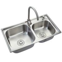 China AG5517 Deep Kitchen Sink Basin 730×390×193mm Under Mount for Restaurant on sale