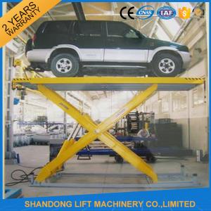 China High Strength Manganese Steel Hydraulic Auto Lift Car Lifts 3500kgs Loading Weight supplier