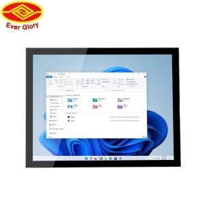 China Military Grade 15 Inch Touch Screen , Touch Panel Display USB 12C RS232 Interface supplier