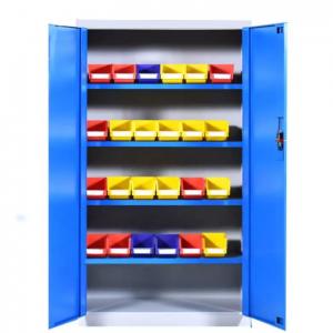 1800mm Steel Workshop Cupboards Tool Storage Cabinet Garage With Lock