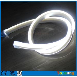 China 11x19mm flat square cool white flexible led neon rope light strip 12v supplier