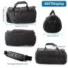 China Polyester Anti Theft Travel Bag Gym Bag With Wet Pocket Shoe Compartment wholesale