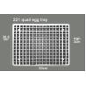 China China strong poultry crate 112 chicken eggs trays  Plastic Incubator Tray wholesale