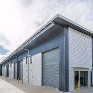 China Customizable Steel Structure Warehouse with H-section Steel Columns wholesale