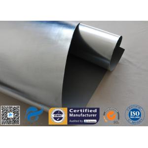 China Silver Coated Fiberglass Fabric Heat Resistant Aluminium Foil Insulation Cloth supplier
