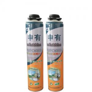 China 750ML B2 Fire Rated Polyurethane Foam High Temperature Resistance supplier