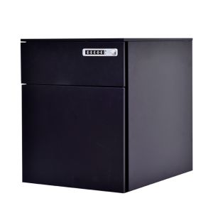 Gabinete de almacenamiento móvil del metal del pedestal del cajón del Office Home 2 Digital que numera la cerradura