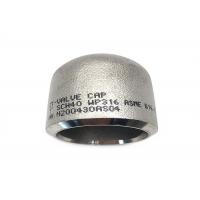 China STD ASME B16.9 Stainless Steel Pipe Cap Butt Welded Pipe Cap Fitting 24 Inch on sale