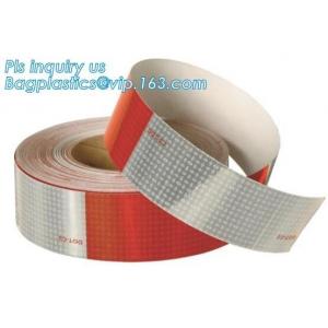 China Engineering Grade Prismatic Reflective Sheeting Tape,3m pavement marking tape road reflective pattern tape,3M Red&White supplier