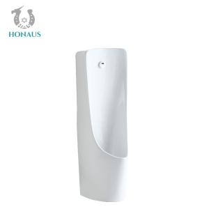 Public Men Toilet Urinal Floor Mounted Ceramic Urinal Sensor Flushing