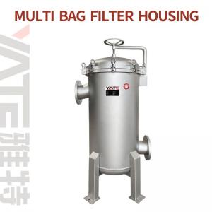 China Additives Filtration Bag Filter Housing Equipment For Papermaking Manufacture supplier