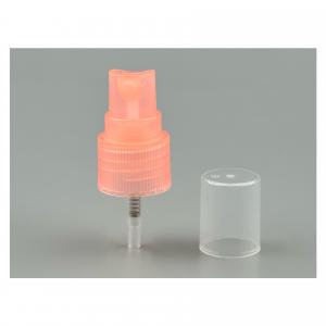 China Bottles 18/410 Pink Fine Mist Sprayer Plastic Hand Sprayer Cosmetic Fine Mist Pump supplier
