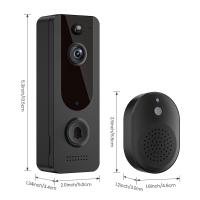 China Smart Wireless Doorbell 720P Camera Smart AppDoor Bell With Smart Home Security Ring Door Bell For Home on sale