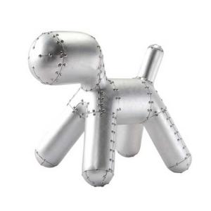 Rivets Aviation Aluminium Furniture Decor Dog Chair For Creative Decoration Leisure Area