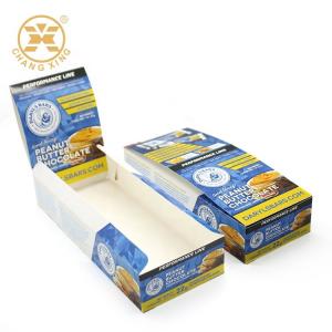 軽食400gのクッキーのギフト用の箱の包装のためのCMYKの白いオフセットのボール紙の包装箱